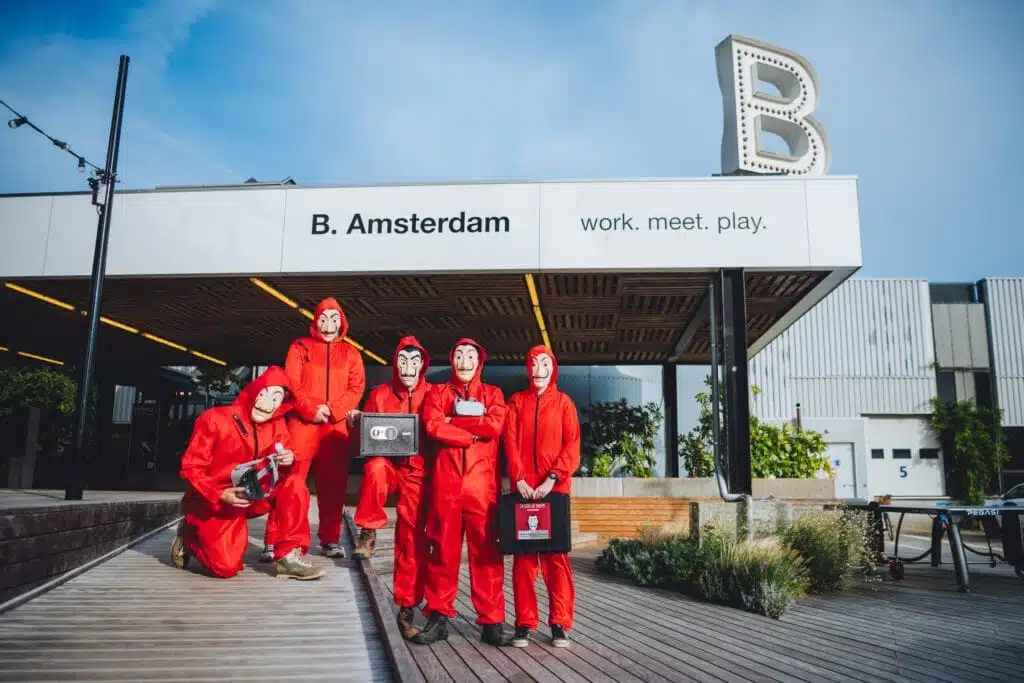On-site escape game at B Amsterdam Scaled